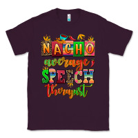Plum nacho average speech therapist Classic Tee - AdoDesignShop