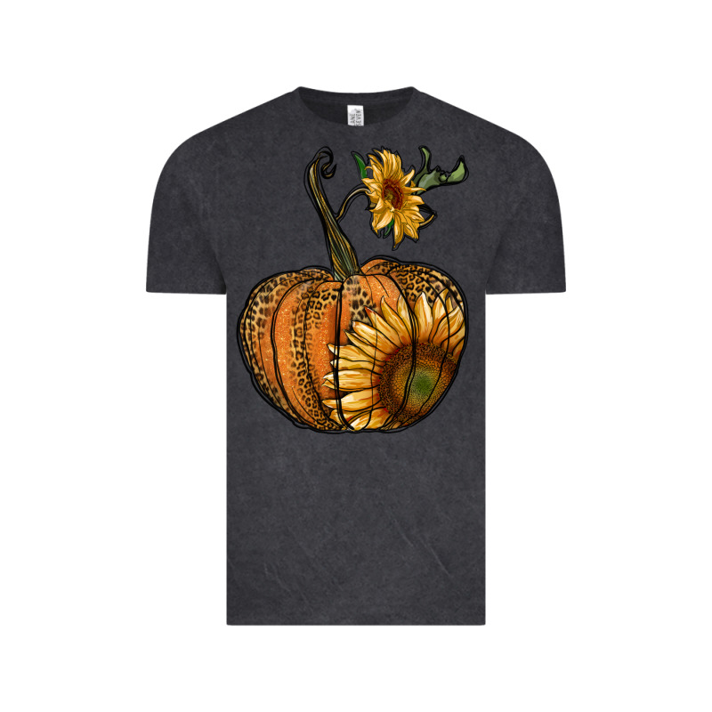Pumpkin With Sunflower Vintage Tee by RanaPortraitStore | Teevron