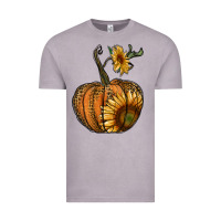 Vintage Zinc pumpkin with sunflower Vintage Tee - RanaPortraitStore