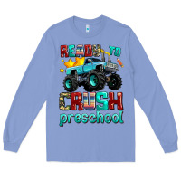 Colony Blue ready to school crush preschool Long Sleeve Tee - AdoDesignShop