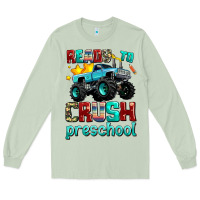 Matcha ready to school crush preschool Long Sleeve Tee - AdoDesignShop