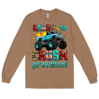Toasted Coconut ready to school crush preschool Long Sleeve Tee - AdoDesignShop