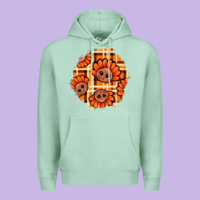 Thanksgiving Turkey With Tartan Patch Premium Hoodie Designed By Bundleandbundleshop