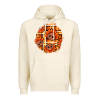 Tofu Thanksgiving Turkey With Tartan Patch Premium Hoodie - BundleAndBundleShop