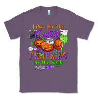 Lavender i care for the cutest pumpkins in the patch Classic Tee - BundleAndBundleShop