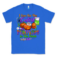 True Royal i care for the cutest pumpkins in the patch Classic Tee - BundleAndBundleShop