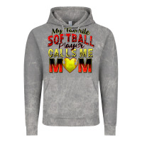 Cloud Rock my favorite softball player calls me mom Vintage Hoodie - Zillion Design Studio