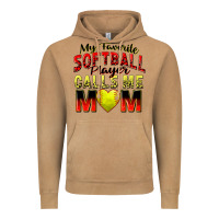 Vintage Camel my favorite softball player calls me mom Vintage Hoodie - Zillion Design Studio