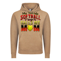 Vintage Coffee my favorite softball player calls me mom Vintage Hoodie - Zillion Design Studio