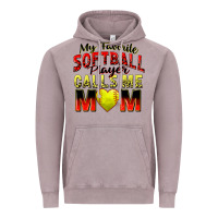 My Favorite Softball Player Calls Me Mom Vintage Hoodie | Teevron