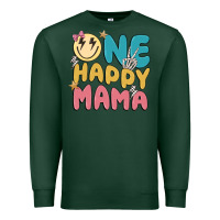 Sports Green one happy mama Premium Sweatshirt - MaliasSmallBusiness