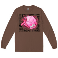 Chestnut breast cancer volleyball Long Sleeve Tee - JahusDesignShop