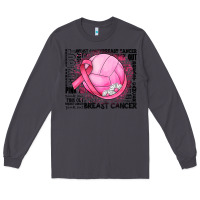 Smoke breast cancer volleyball Long Sleeve Tee - JahusDesignShop