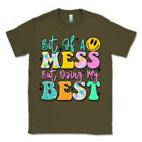 Army Green bit of a mess but doing my best Classic Tee - JahusDesignShop