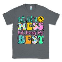 Charcoal Heather bit of a mess but doing my best Classic Tee - JahusDesignShop
