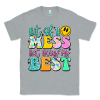 Heather Grey bit of a mess but doing my best Classic Tee - JahusDesignShop