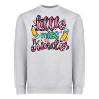 Little Miss Kindergarten Heavyweight Sweatshirt | Teevron