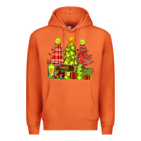 Carrot Christmas With Tennis Trees Premium Hoodie - BundleAndBundleShop