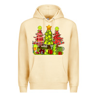 Pina Colada Christmas With Tennis Trees Premium Hoodie - BundleAndBundleShop