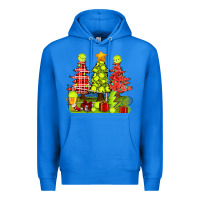 True Royal Christmas With Tennis Trees Premium Hoodie - BundleAndBundleShop