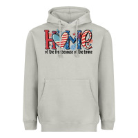 Moon Dust home of the free because of the brave Heavyweight Hoodie - MaliasSmallBusiness