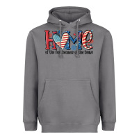 Storm home of the free because of the brave Heavyweight Hoodie - MaliasSmallBusiness