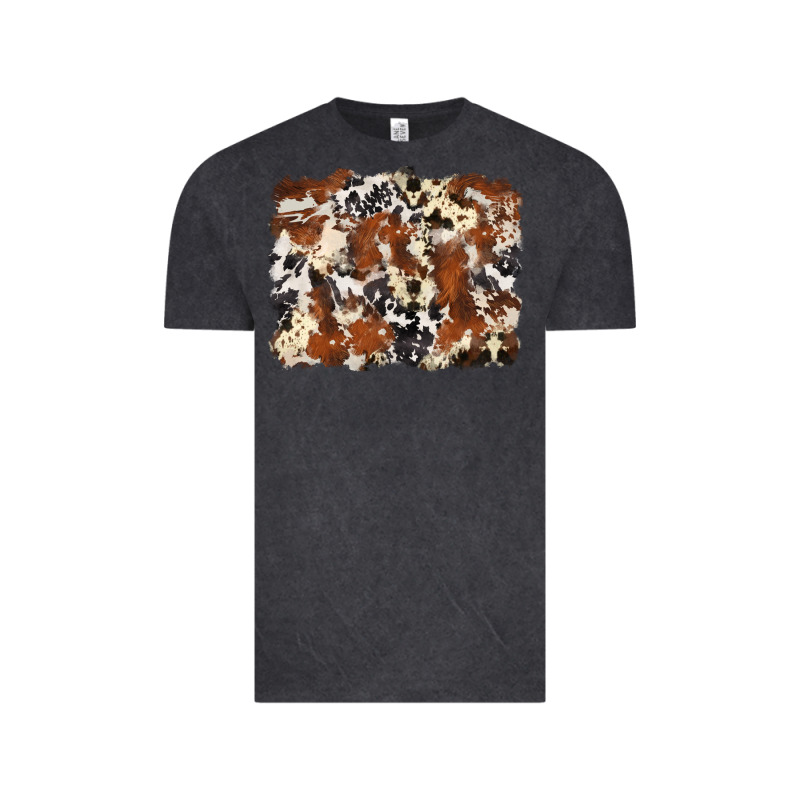 Cowhide Background Vintage Tee by Zillion Design Studio | Teevron
