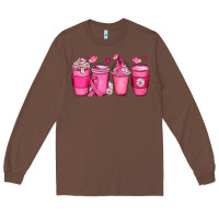 Chestnut breast cancer coffee cups Long Sleeve Tee - JahusDesignShop