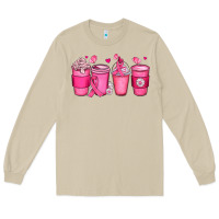 Mushroom breast cancer coffee cups Long Sleeve Tee - JahusDesignShop