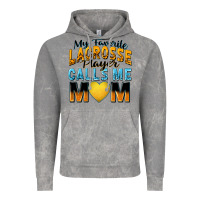 Cloud Rock my favorite lacrosse player calls me mom Vintage Hoodie - Zillion Design Studio