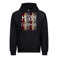 Black Merry Christmas Leopard Urban Hoodie - Bettercallsaul