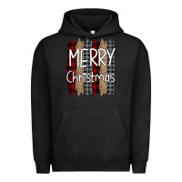 Pigment Black Merry Christmas Leopard Urban Hoodie - Bettercallsaul