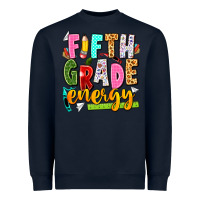 Navy fifth grade energy Heavyweight Sweatshirt - texasbilliewilder