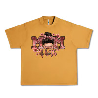 Peanut Butter mom of both messy bun Urban Heavy Tee - Zillion Design Studio