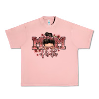 Salmon mom of both messy bun Urban Heavy Tee - Zillion Design Studio