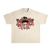 Sandshell mom of both messy bun Urban Heavy Tee - Zillion Design Studio