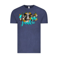 Vintage Denim cow junkie Vintage Tee - Zillion Design Studio