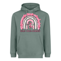 Sage breast cancer  awareness rainbow Heavyweight Hoodie - MaliasSmallBusiness