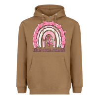 Toasted Coconut breast cancer  awareness rainbow Heavyweight Hoodie - MaliasSmallBusiness
