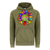 Vintage Olive pride sunflower Vintage Hoodie - texasbilliewilder