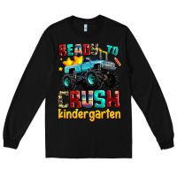 Black ready to school crush kindergarten Long Sleeve Tee - AdoDesignShop
