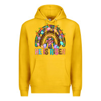 Lemon He Is Risen Rainbow Premium Hoodie - BundleAndBundleShop