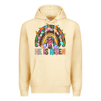Pina Colada He Is Risen Rainbow Premium Hoodie - BundleAndBundleShop