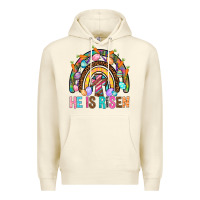 Sandshell He Is Risen Rainbow Premium Hoodie - BundleAndBundleShop