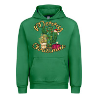 Emerald Merry Christmas Cactus Urban Hoodie - Bettercallsaul