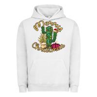 Pigment Lunar Rock Merry Christmas Cactus Urban Hoodie - Bettercallsaul