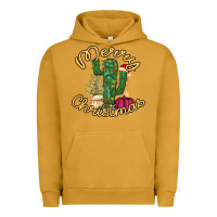 Pigment Peanut Butter Merry Christmas Cactus Urban Hoodie - Bettercallsaul