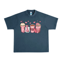 Midnight Navy mother's day floral coffee cups Urban Heavy Tee - Zillion Design Studio