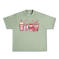 Oil Green mother's day floral coffee cups Urban Heavy Tee - Zillion Design Studio