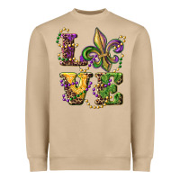 Mushroom love fleur de lis Heavyweight Sweatshirt - RanaPortraitStore